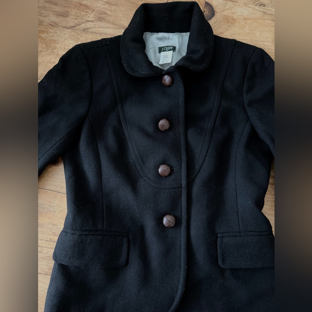 JCrew Bella Wool Riding Jacket - Picture 5 of 9